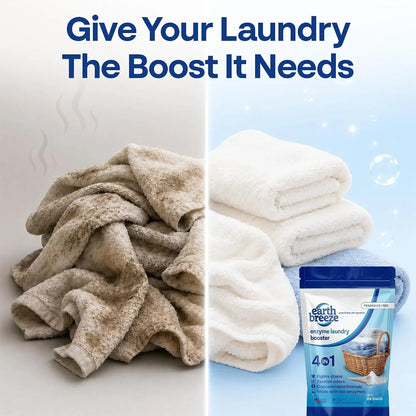 Earth Breeze Enzyme Laundry Booster Powder 2lbs (64 Loads)